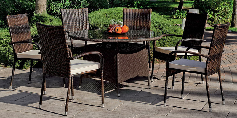Housse de protection table ronde